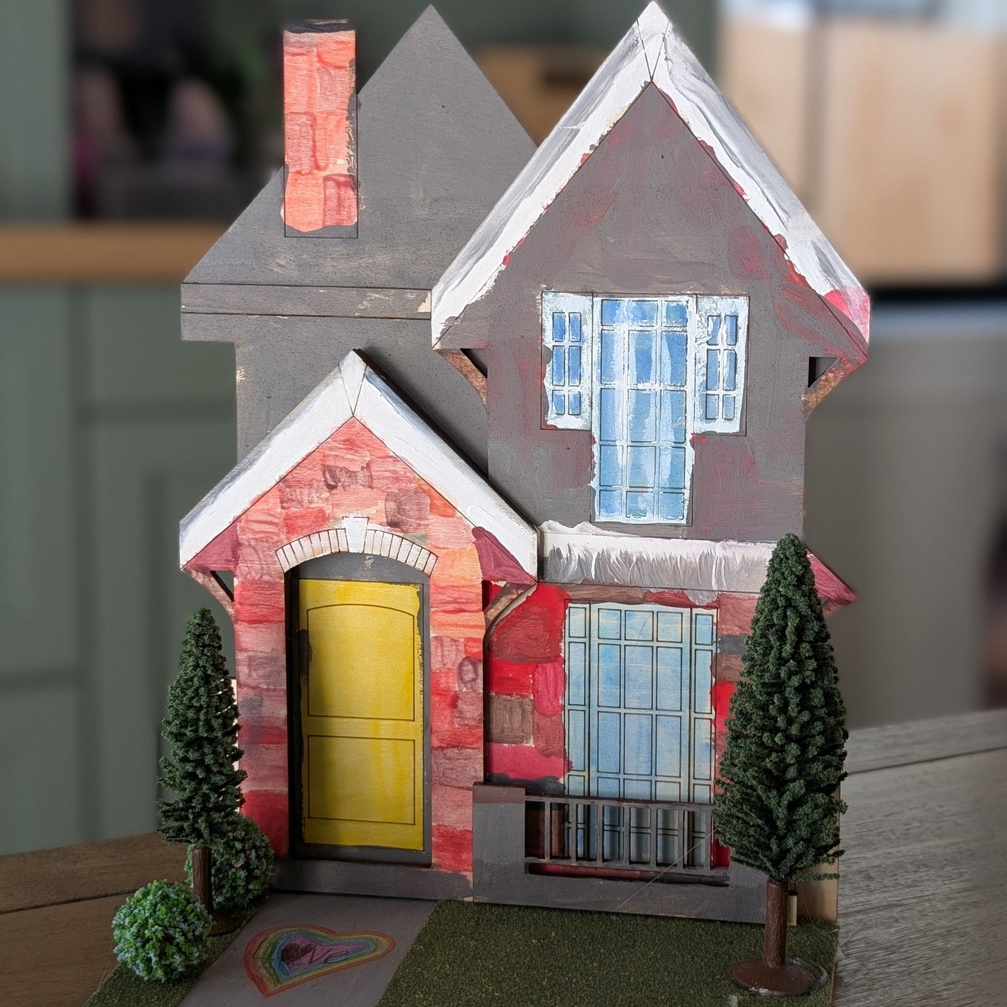 A custom Fairy Door inspired by your home